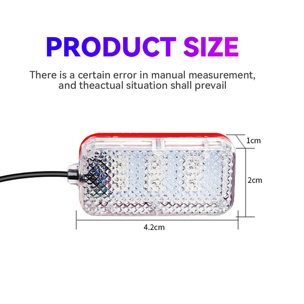 VibeAuto™ Ultra-Glow LED Interior Kit – Smart Ambient Lighting with USB/Cigarette Lighter Plug